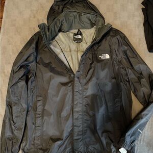 The North Face Men's Black rain Jacket